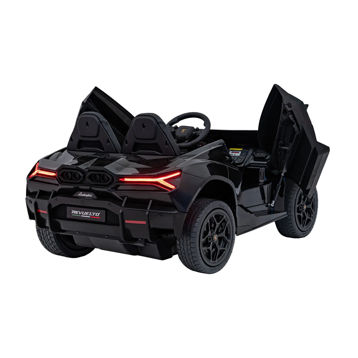 Otroški električni avto Lamborghini Revuelto XL STRONG – Črna