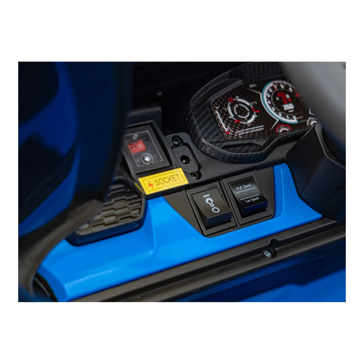 Otroški električni avto Lamborghini Revuelto XL STRONG – Modra