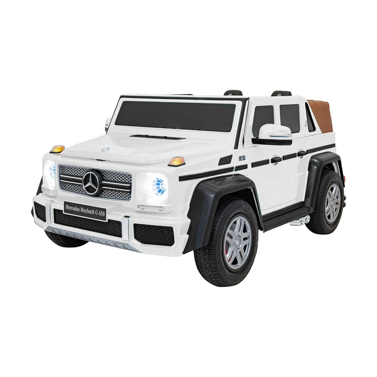 Otroški avto na akumulator Mercedes-Benz Maybach G650 – Bela