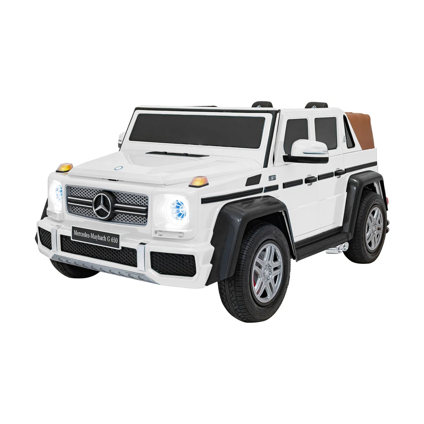 Otroški avto na akumulator Mercedes-Benz Maybach G650 – Bela