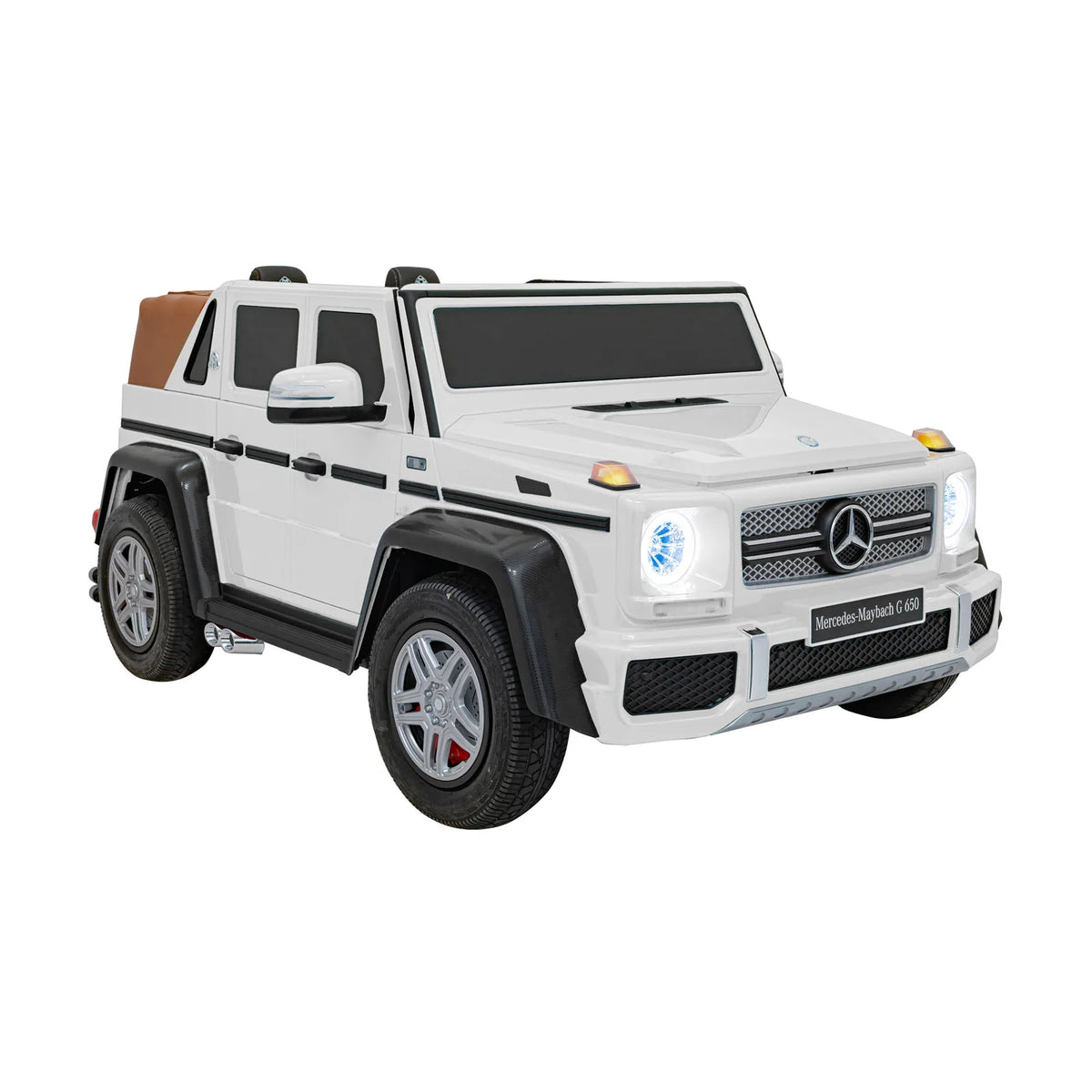 Otroški avto na akumulator Mercedes-Benz Maybach G650 – Bela