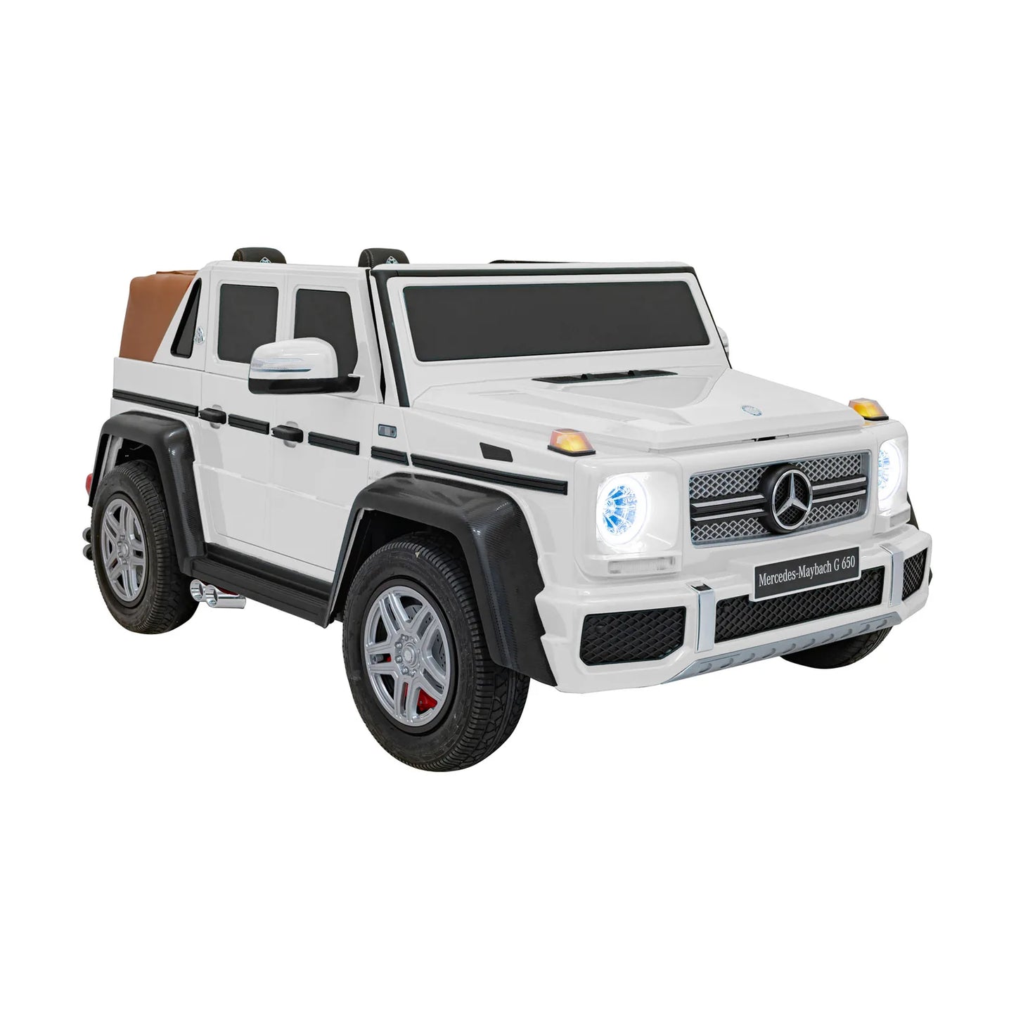 Otroški avto na akumulator Mercedes-Benz Maybach G650 – Bela