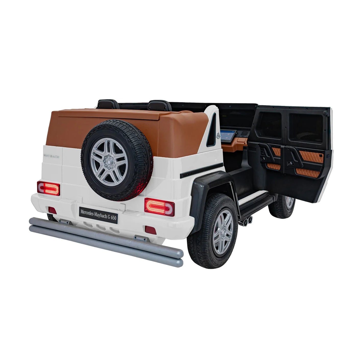 Otroški avto na akumulator Mercedes-Benz Maybach G650 – Bela