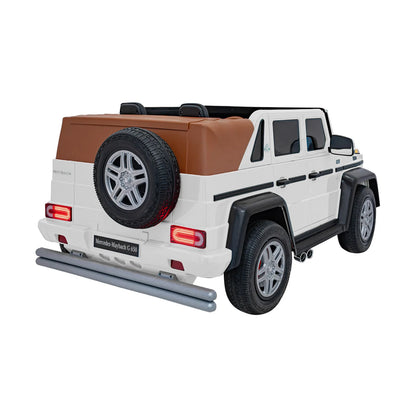 Otroški avto na akumulator Mercedes-Benz Maybach G650 – Bela