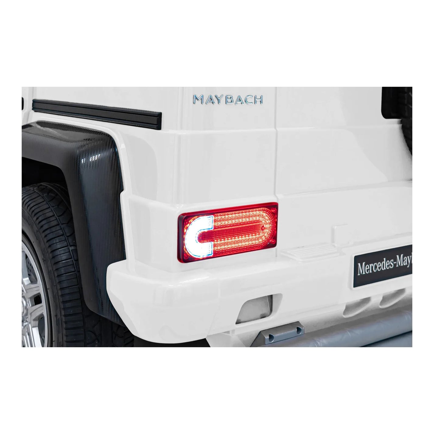 Otroški avto na akumulator Mercedes-Benz Maybach G650 – Bela