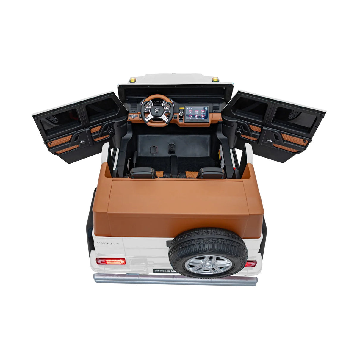 Otroški avto na akumulator Mercedes-Benz Maybach G650 STRONG – Bela