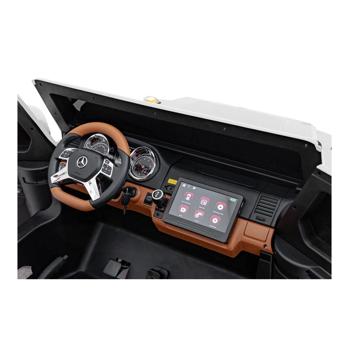 Otroški avto na akumulator Mercedes-Benz Maybach G650 STRONG – Bela