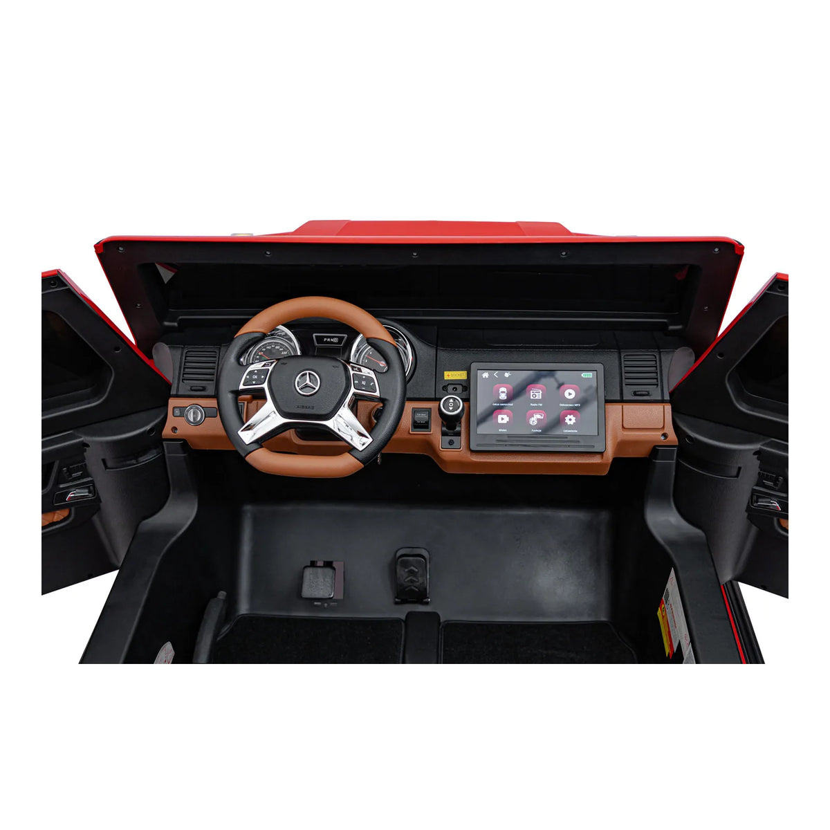 Otroški avto na akumulator Mercedes-Benz Maybach G650 STRONG – Rdeča