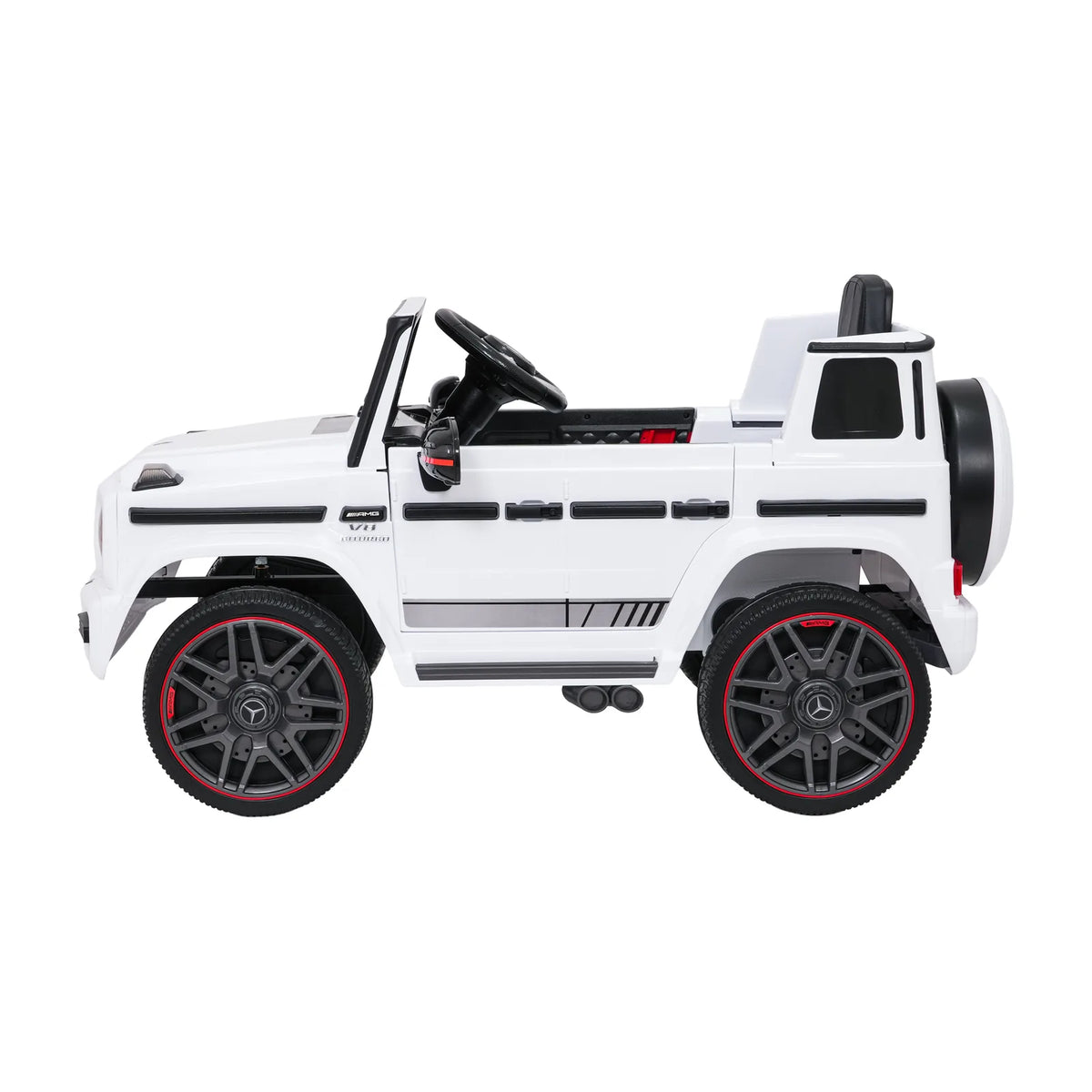 Otroški električni avto Mercedes G63 AMG LIFT – Bela