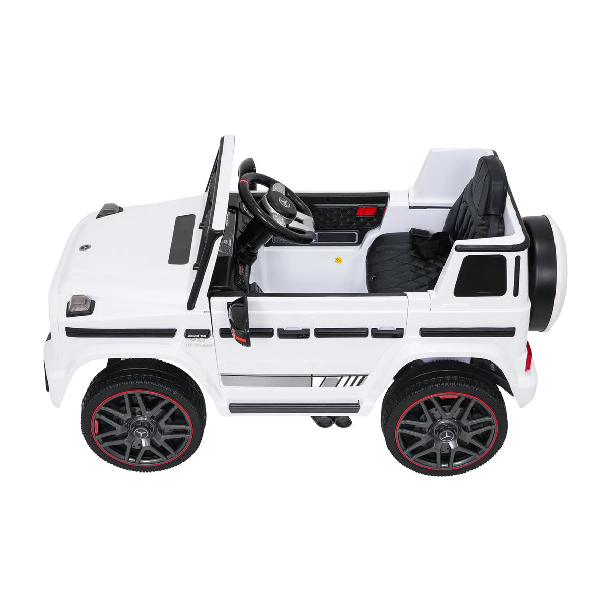 Otroški električni avto Mercedes G63 AMG LIFT – Bela