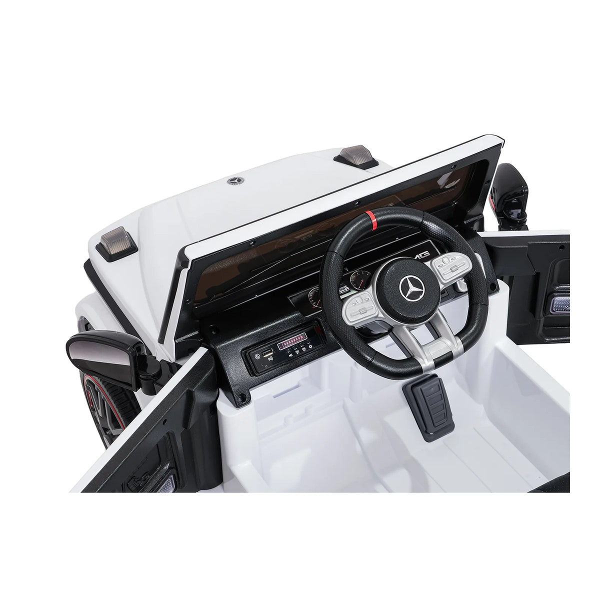 Otroški električni avto Mercedes G63 AMG LIFT – Bela