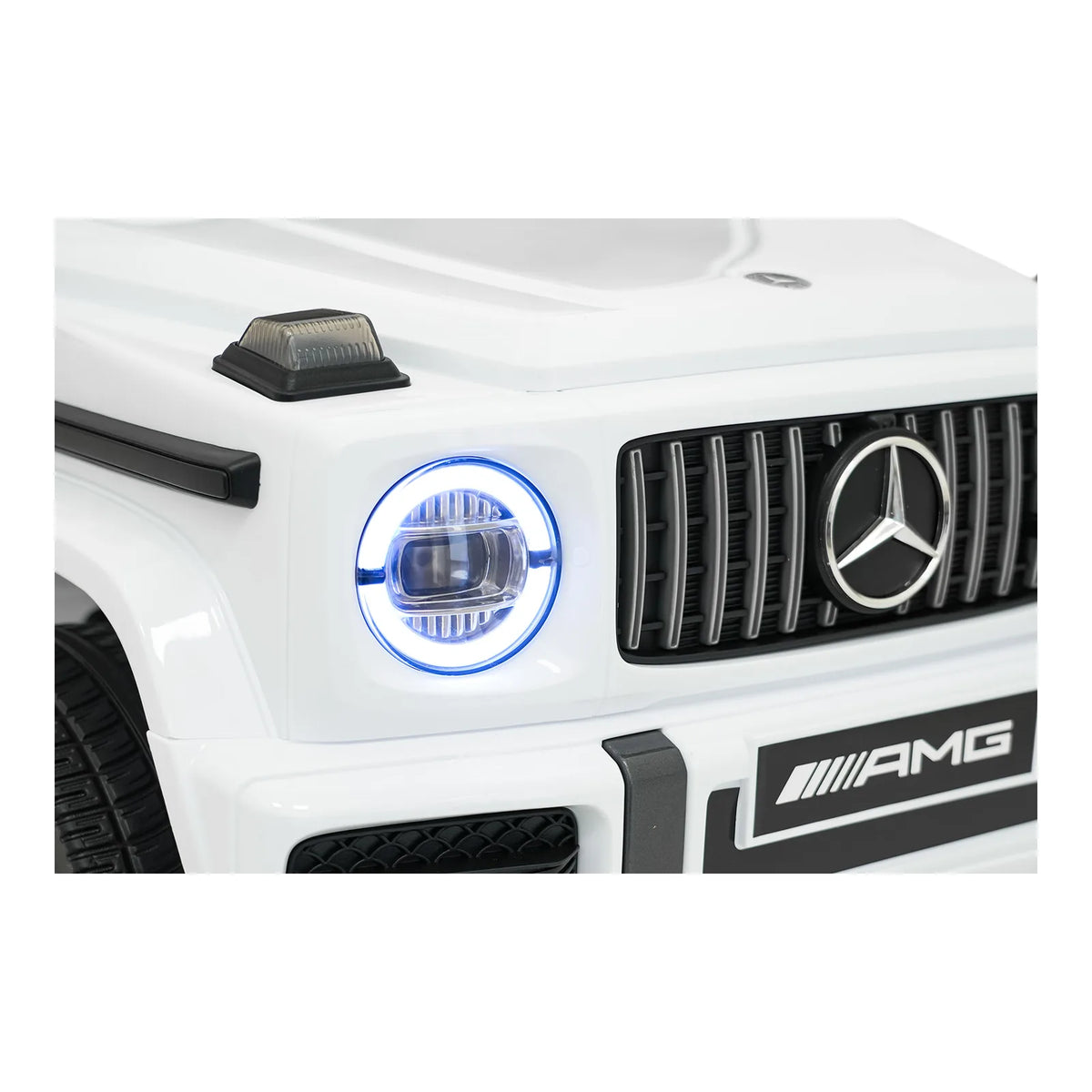 Otroški električni avto Mercedes G63 AMG LIFT – Bela