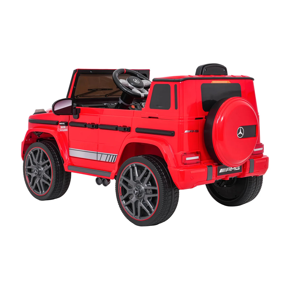Otroški električni avto Mercedes G63 AMG LIFT – Rdeča