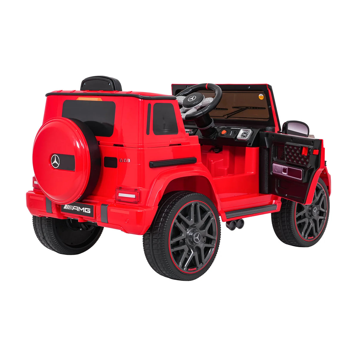 Otroški električni avto Mercedes G63 AMG LIFT – Rdeča