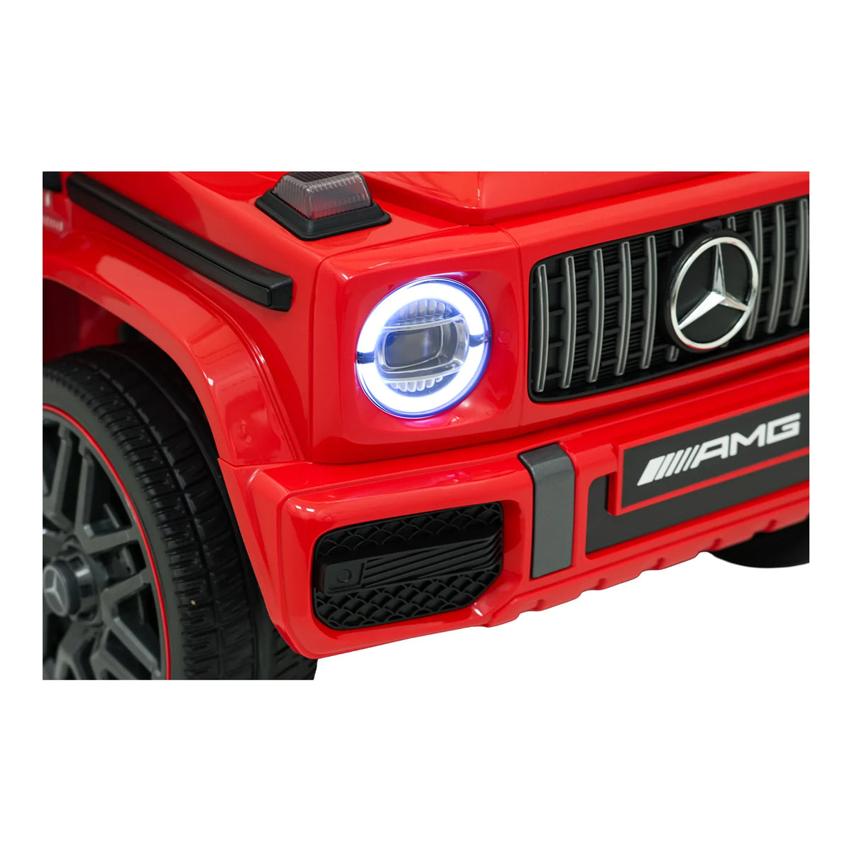 Otroški električni avto Mercedes G63 AMG LIFT – Rdeča