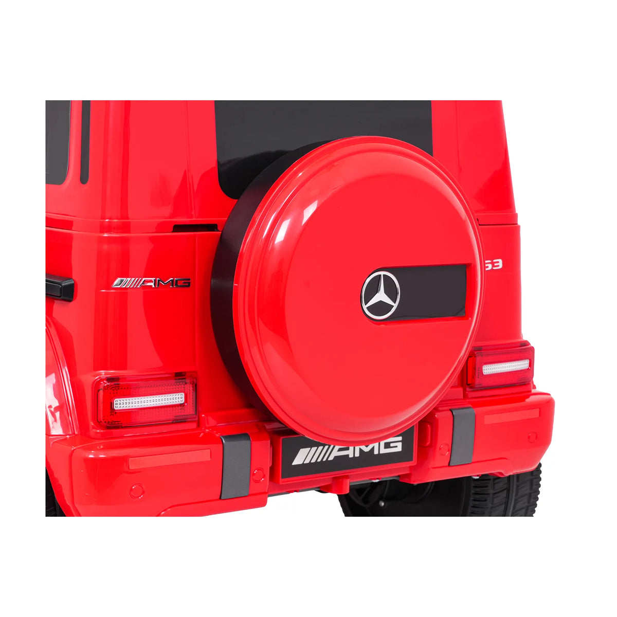Otroški električni avto Mercedes G63 AMG LIFT – Rdeča