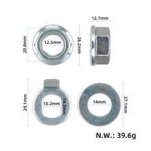 Vijak z matico 14 mm za motor KuKirin G4
