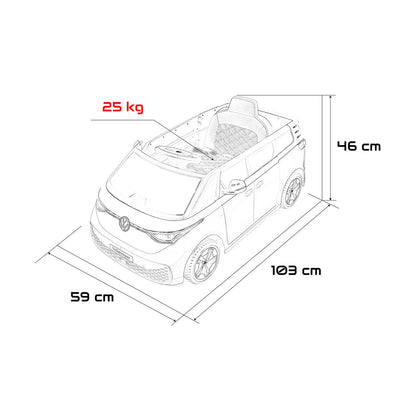 Otroški električni Volkswagen ID. BUZZ