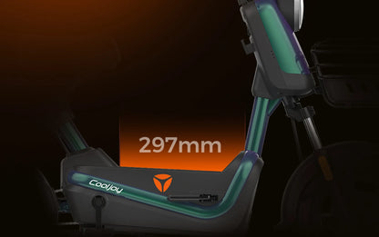 YADEA Cooljoy – prostor za noge
