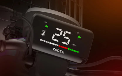 YADEA Cooljoy – digitalni zaslon