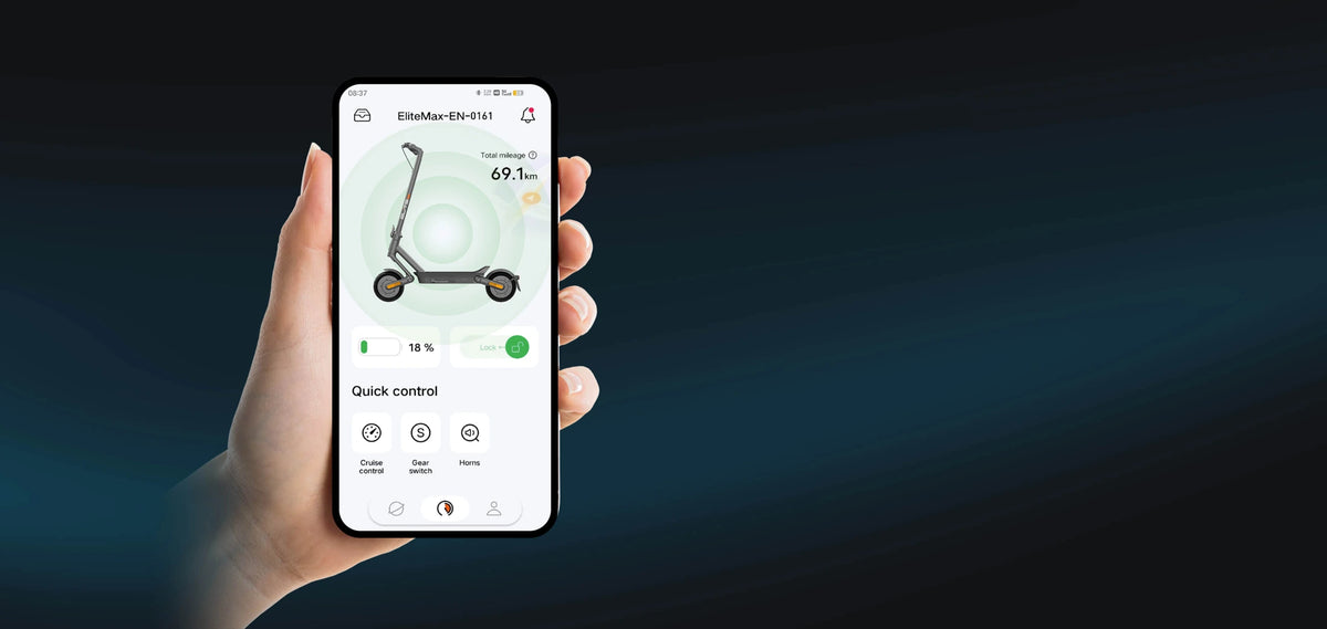 YADEA EliteMax – aplikacija YADEA