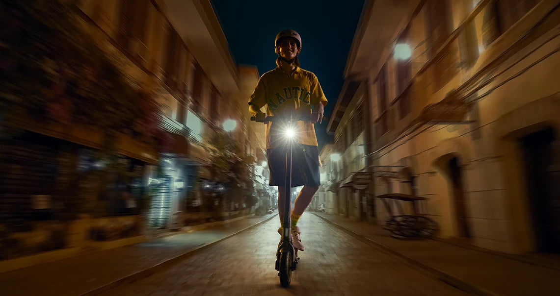 YADEA Starto – sprednji LED žaromet ponoči