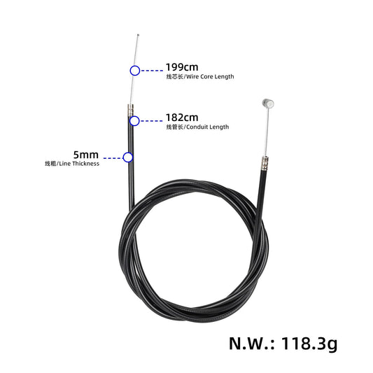 Zadnja zavorna zajla za Kukirin G4 (200 cm)