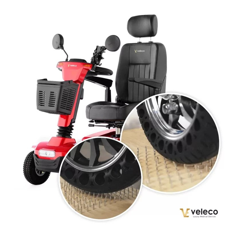 Komplet polnih pnevmatik za Veleco Jumpy – prikaz uporabe na vozilu; vozilo ni vključeno